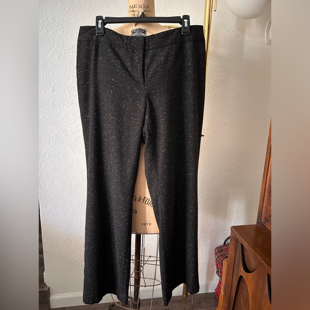 Halogen tweed type fabric pants